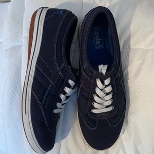 Keds Women's Navy Blue Ortholite Lace-up Casual Shoes Sneakers Size 7.5